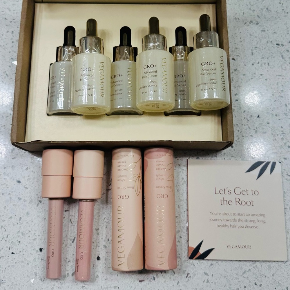 Vegamour GRO+ Hair and Lash Growth Lot